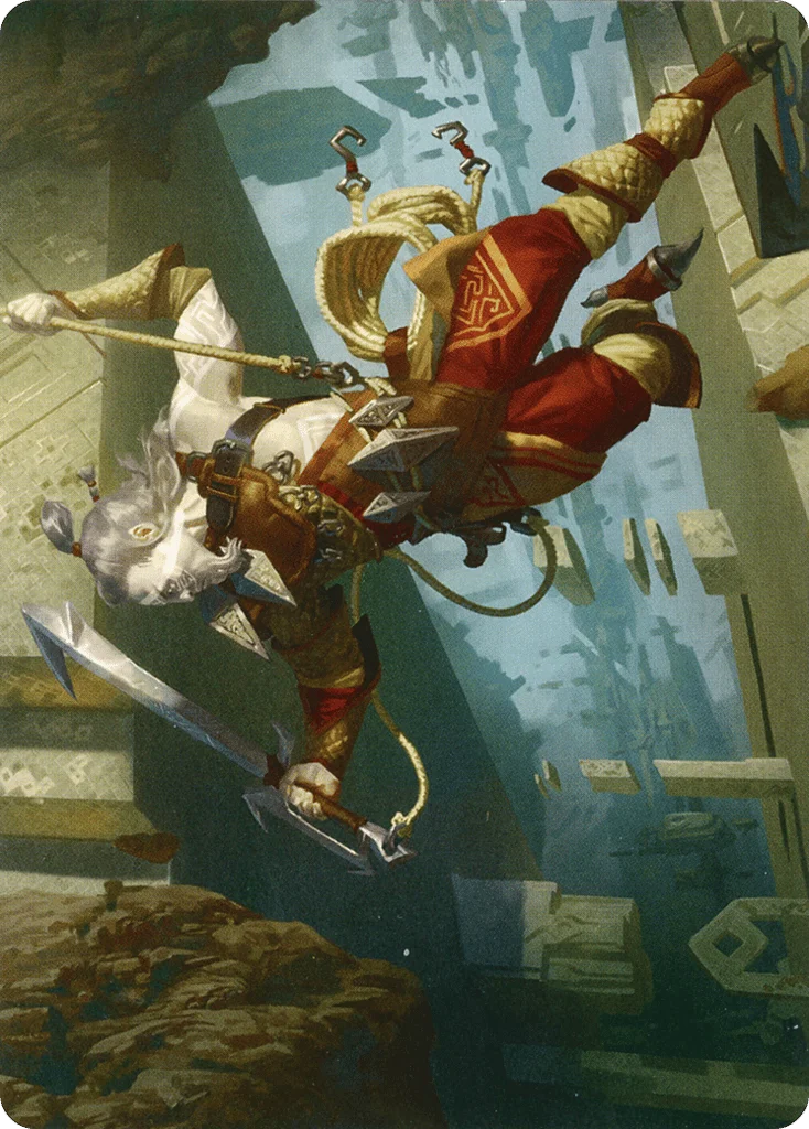 Cliffhaven Sell-Sword · Zendikar Rising Art Series