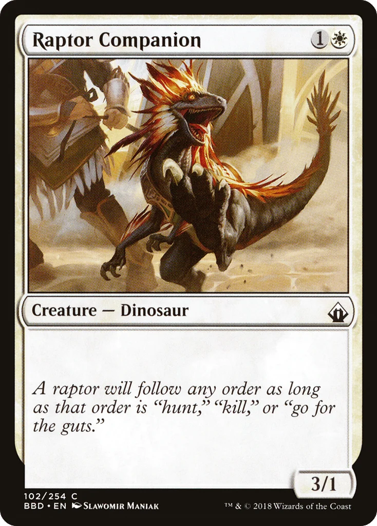 Raptor Companion · Battlebond