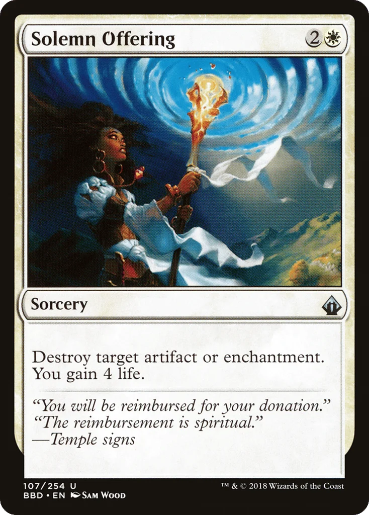 Solemn Offering · Battlebond