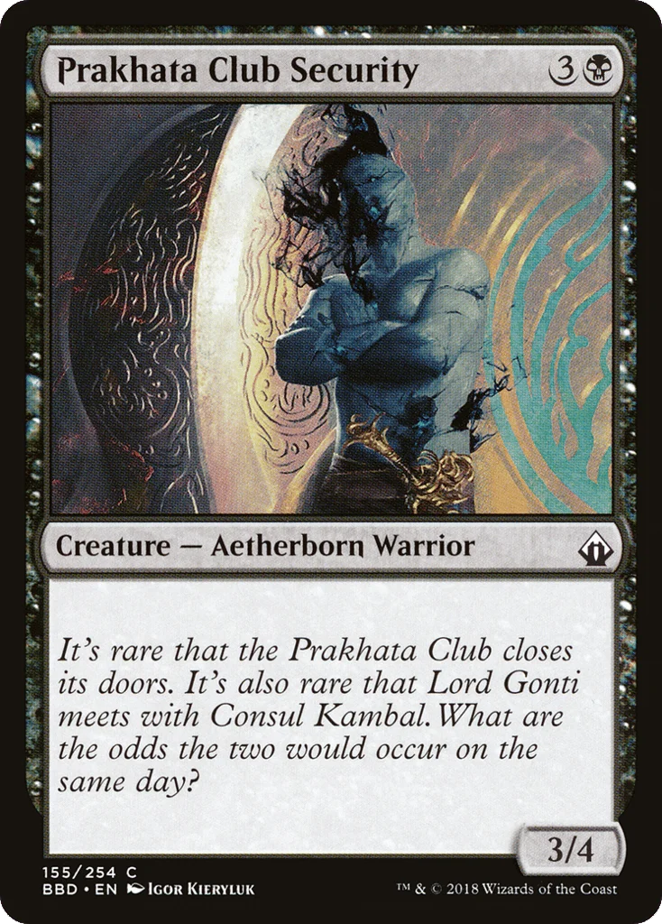 Prakhata Club Security · Battlebond