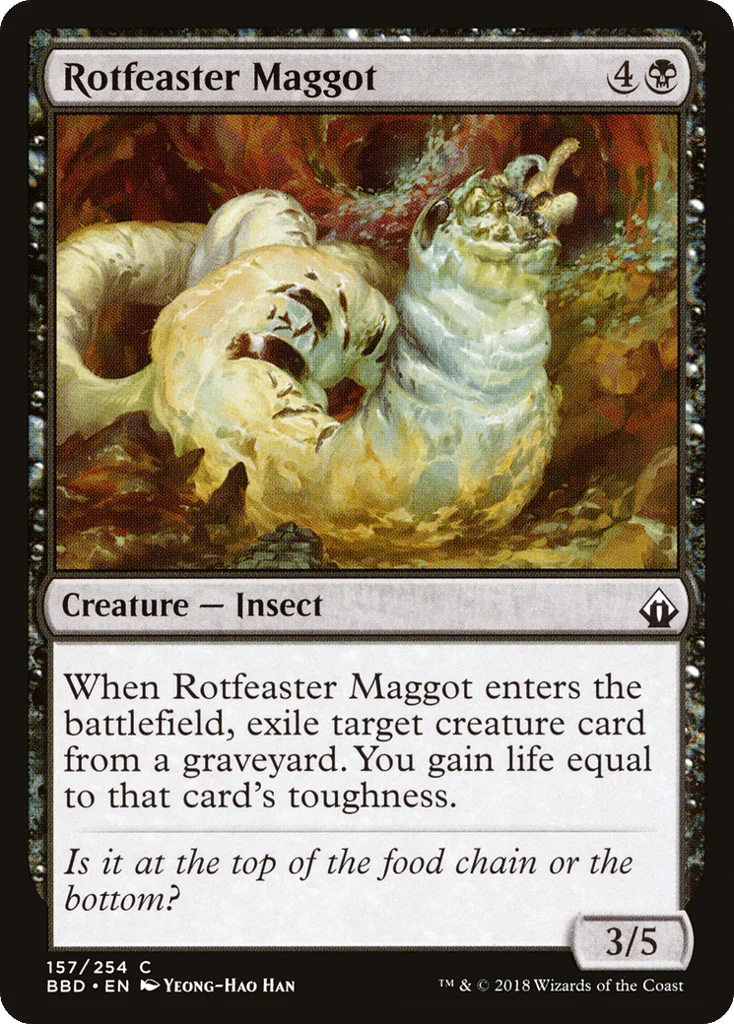 Rotfeaster Maggot · Battlebond