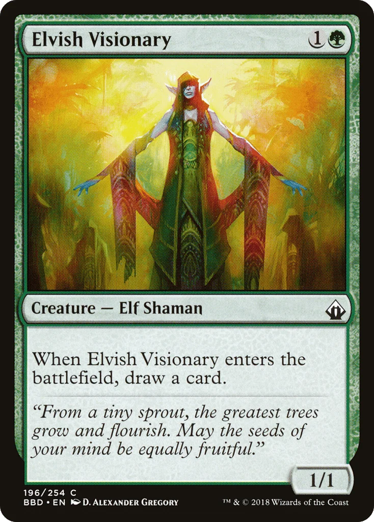 Elvish Visionary · Battlebond