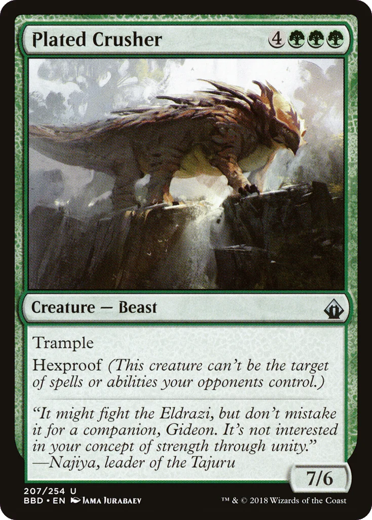 Plated Crusher · Battlebond