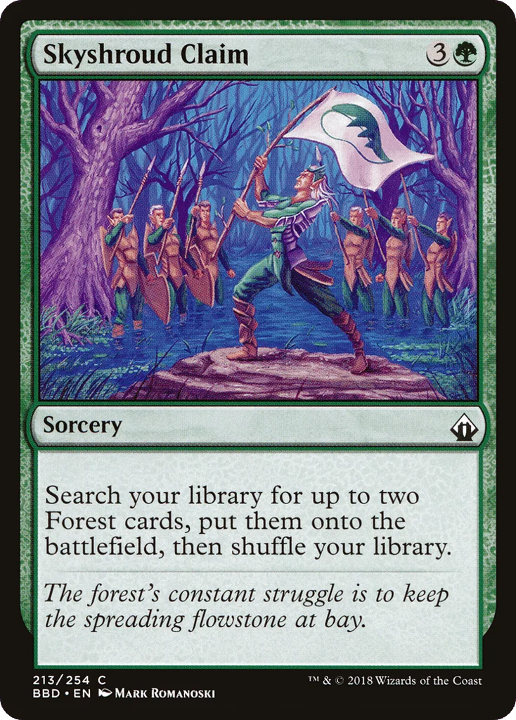 Skyshroud Claim · Battlebond