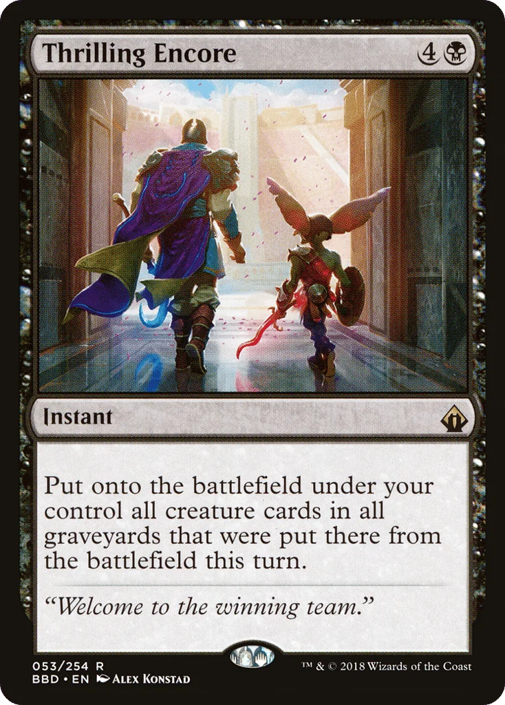 Thrilling Encore · Battlebond
