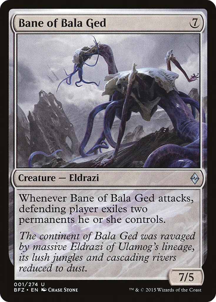 Bane of Bala Ged · Battle for Zendikar