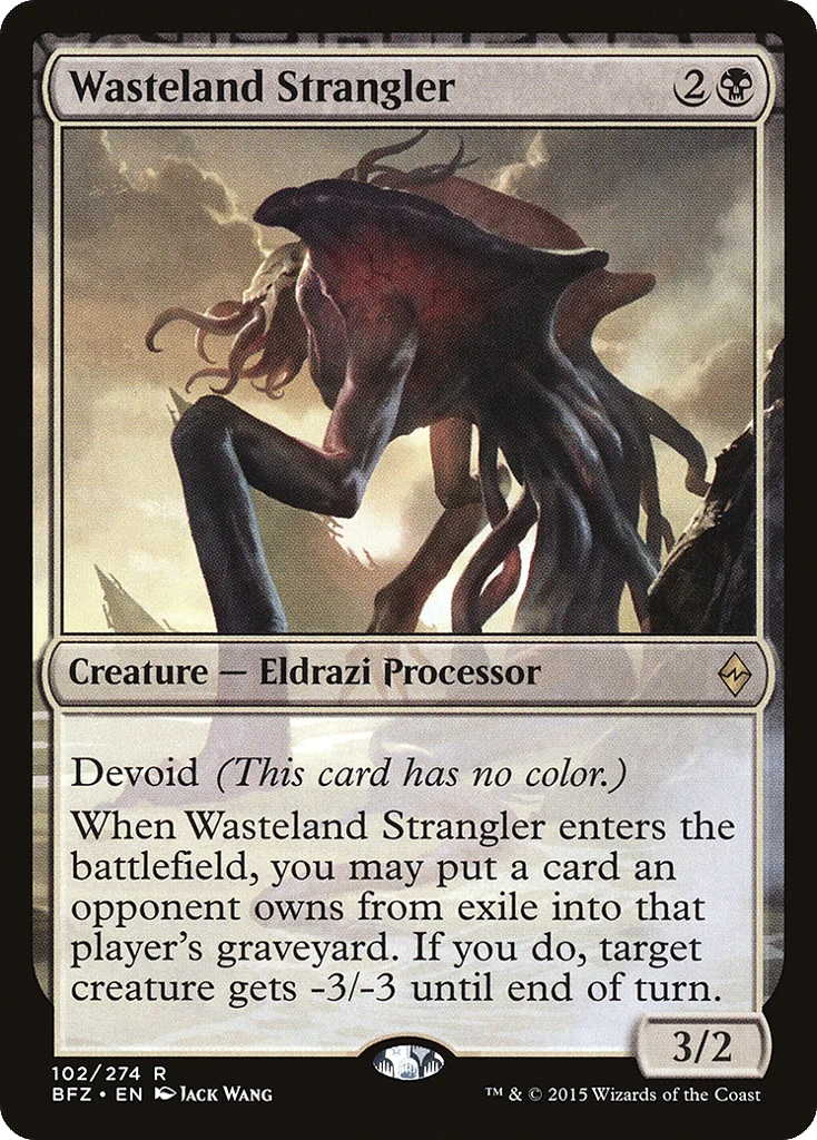 Wasteland Strangler · Battle for Zendikar