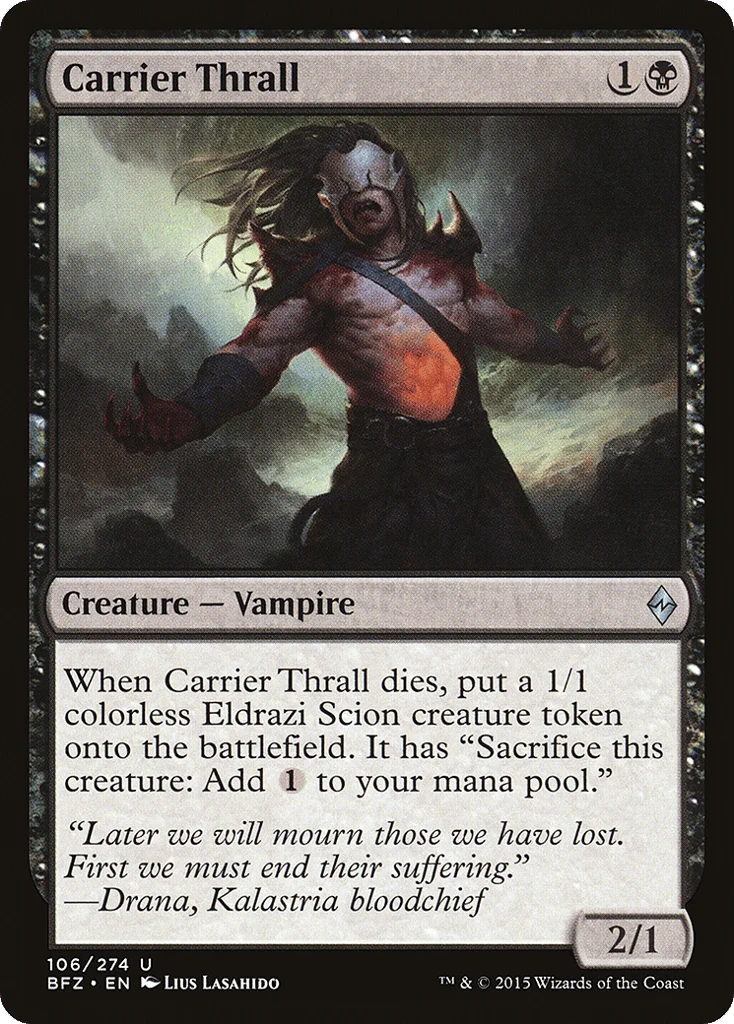 Carrier Thrall · Battle for Zendikar