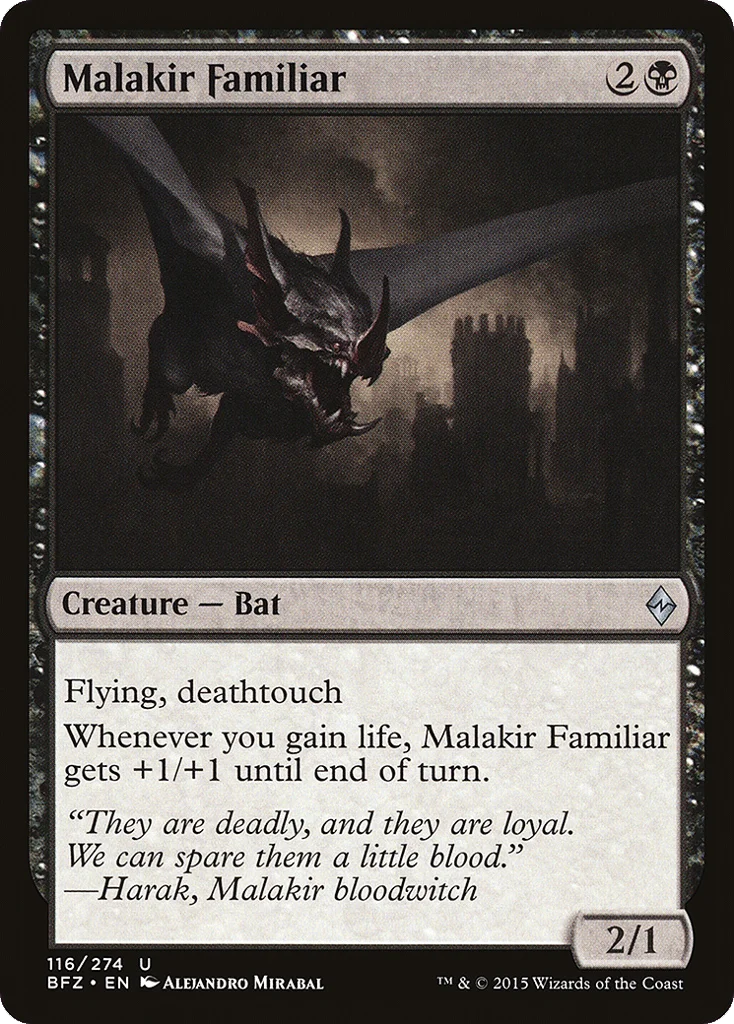 Malakir Familiar · Battle for Zendikar