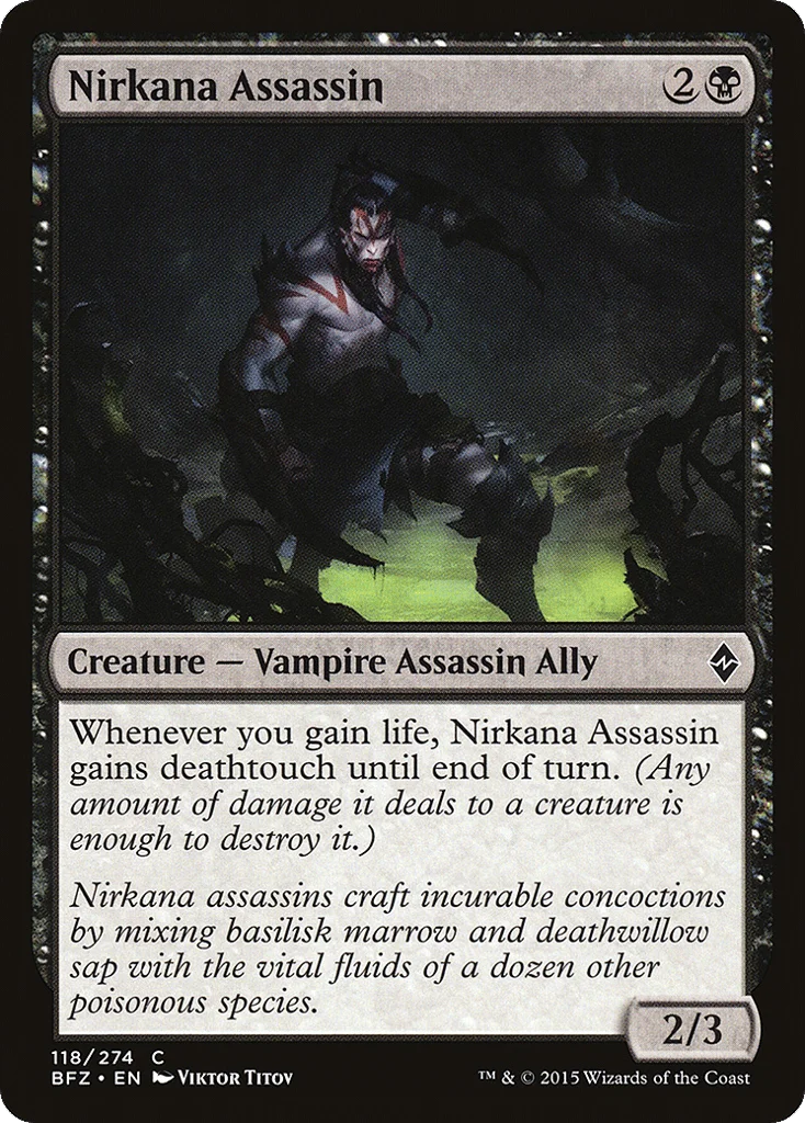 Nirkana Assassin · Battle for Zendikar
