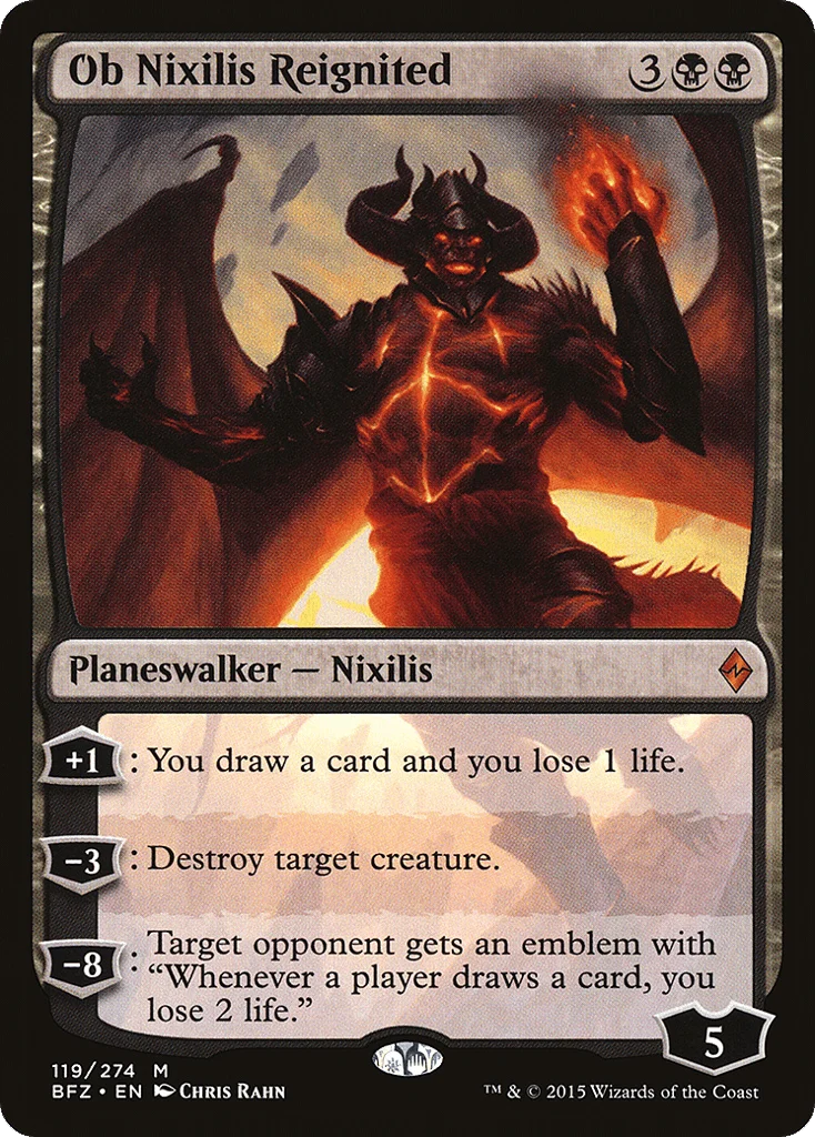Ob Nixilis Reignited · Battle for Zendikar