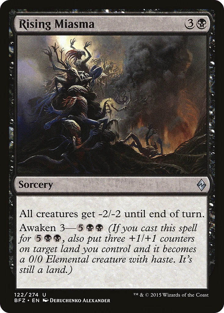 Rising Miasma · Battle for Zendikar