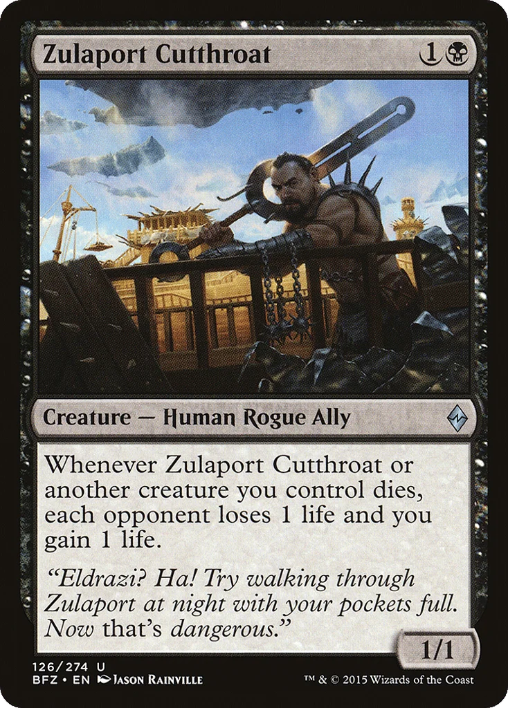 Zulaport Cutthroat · Battle for Zendikar