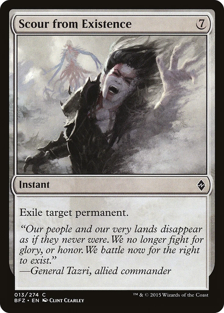 Scour from Existence · Battle for Zendikar
