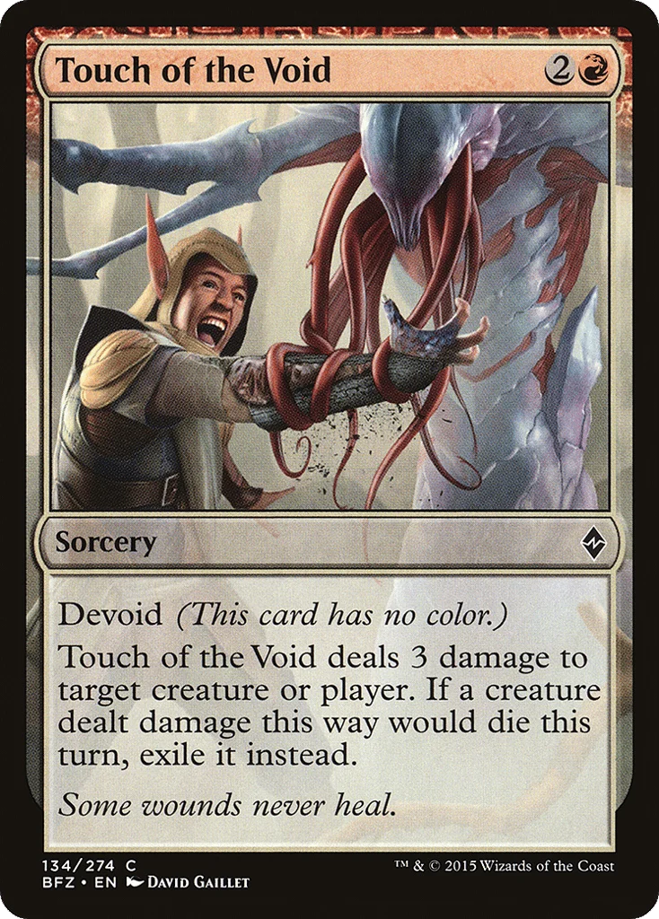 Touch of the Void · Battle for Zendikar
