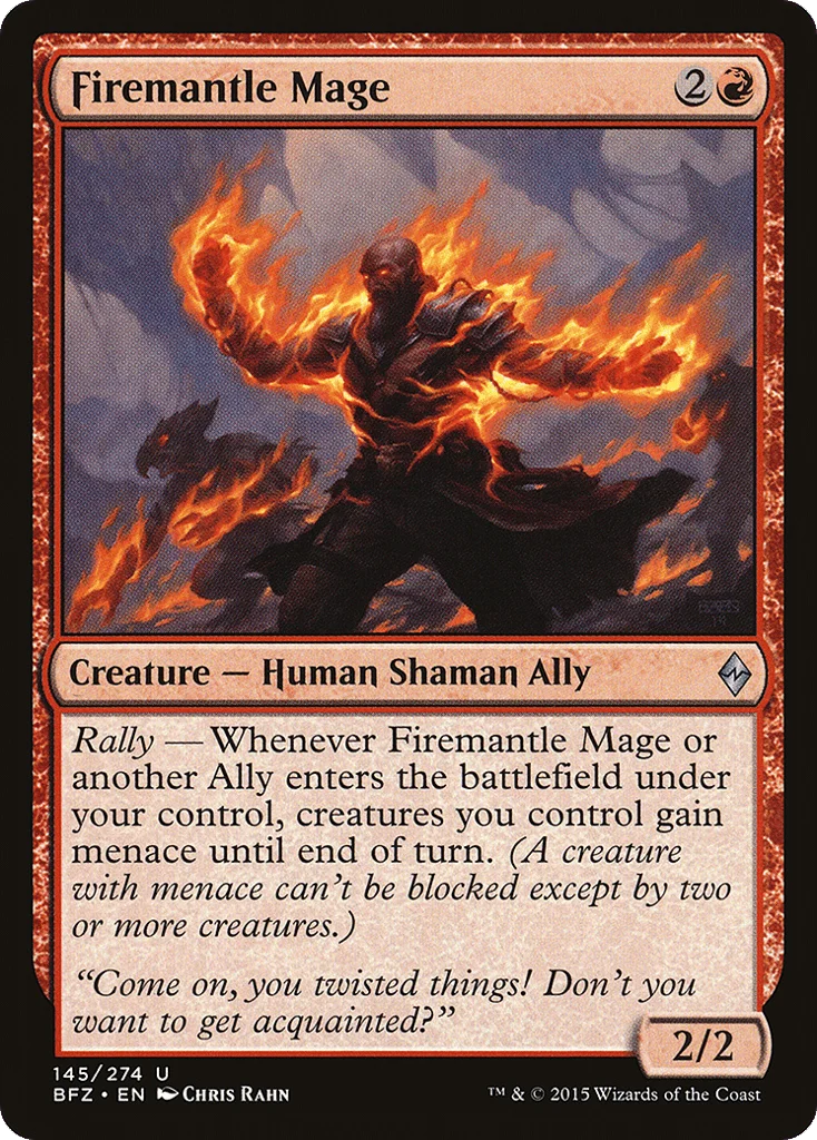Firemantle Mage · Battle for Zendikar