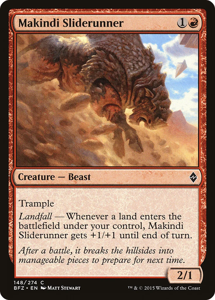 Makindi Sliderunner · Battle for Zendikar