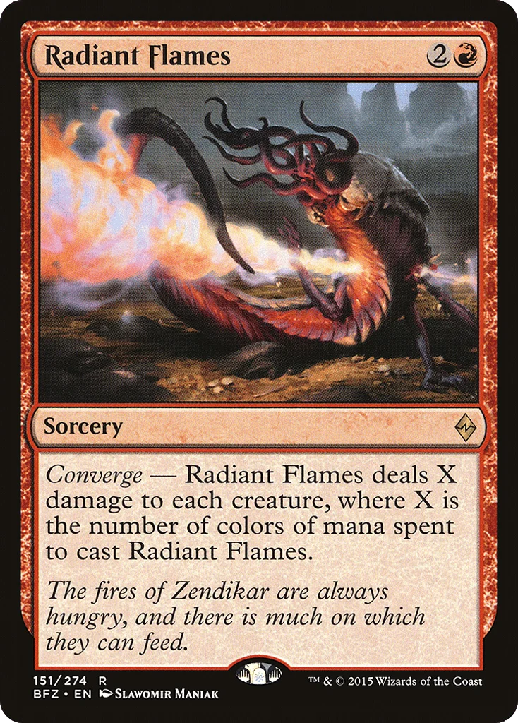 Radiant Flames · Battle for Zendikar