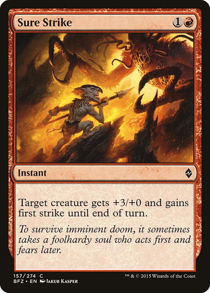 Sure Strike · Battle for Zendikar