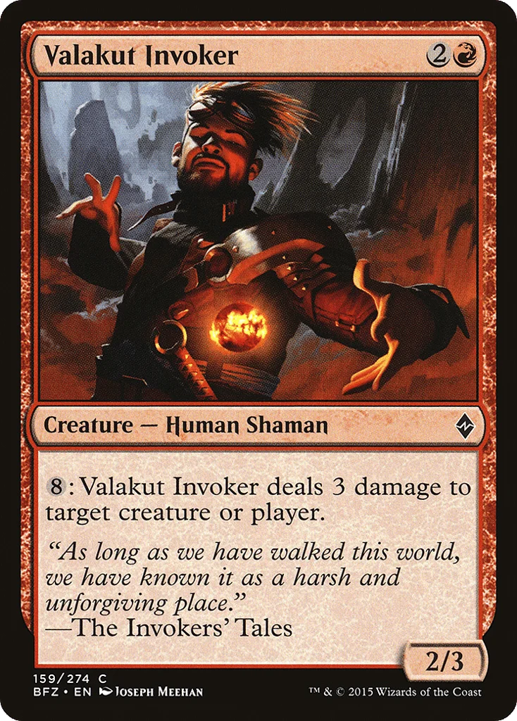 Valakut Invoker · Battle for Zendikar