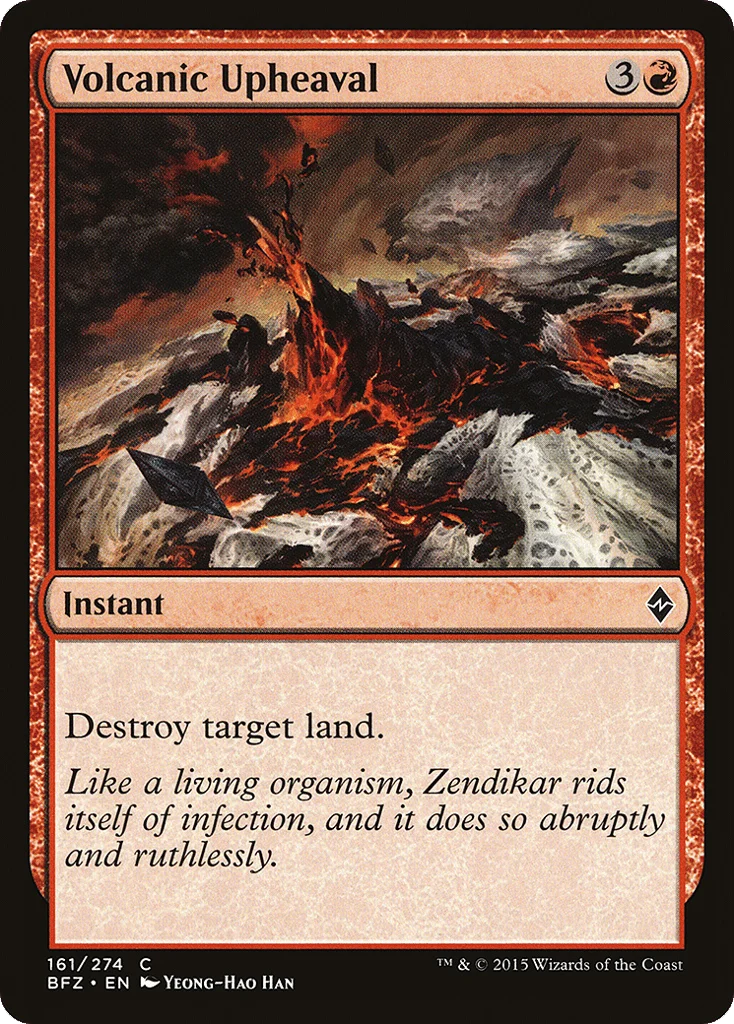 Volcanic Upheaval · Battle for Zendikar