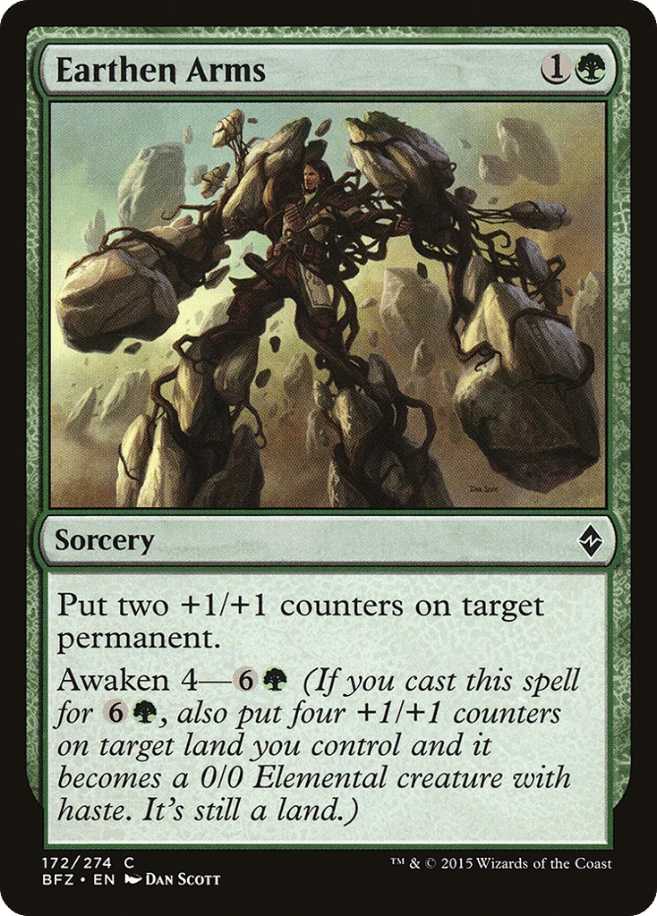Earthen Arms · Battle for Zendikar