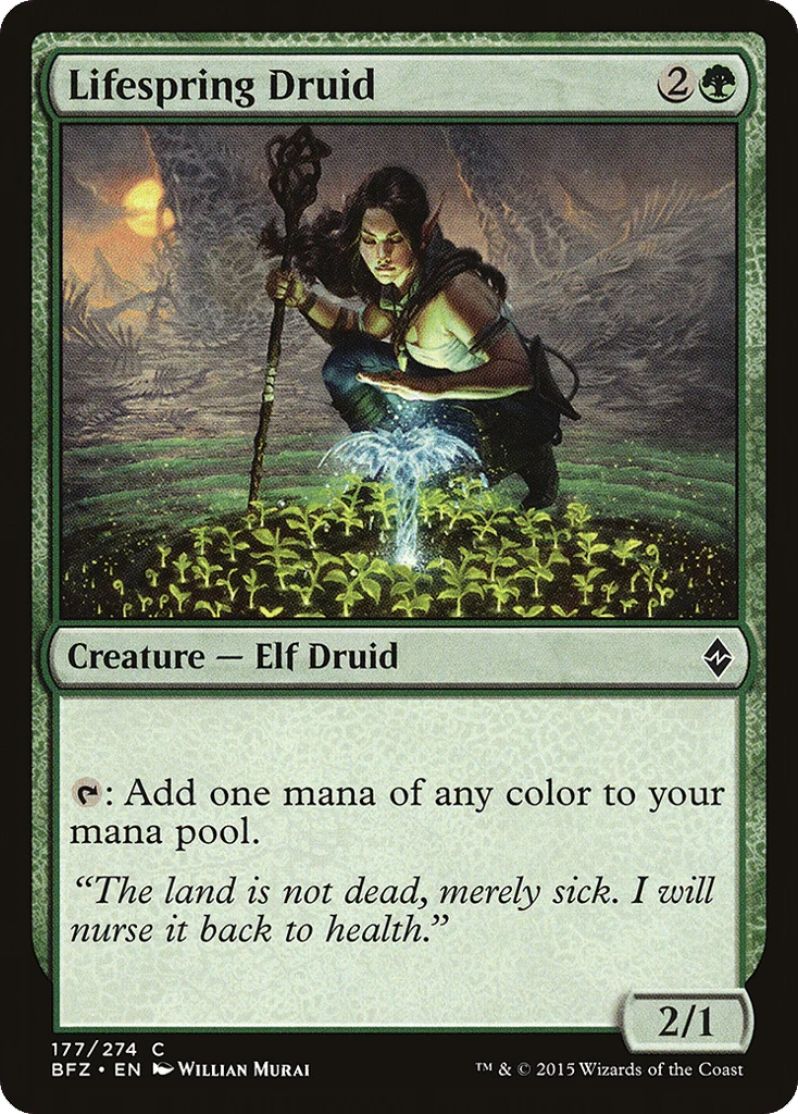 Lifespring Druid · Battle for Zendikar