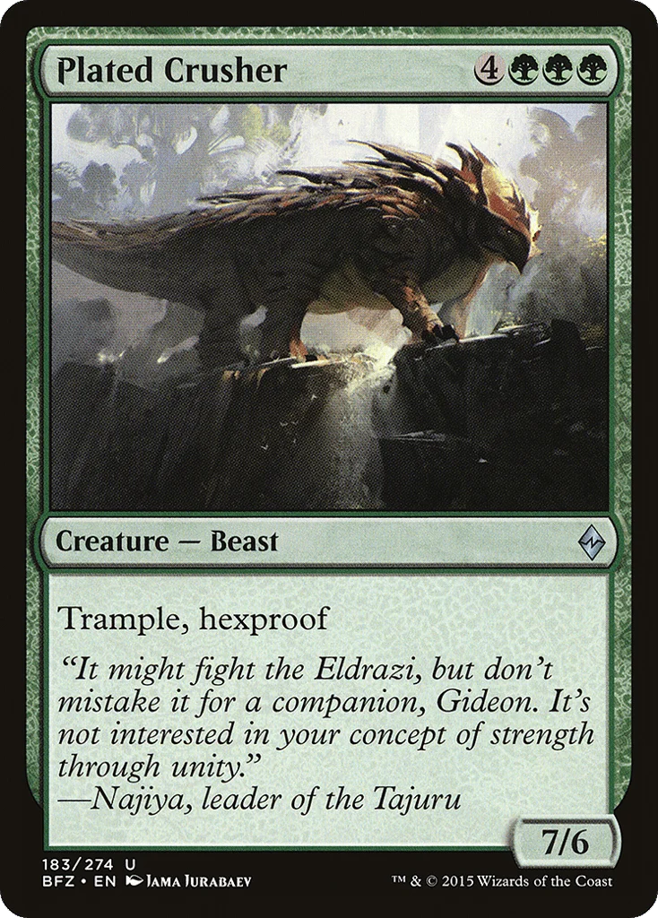 Plated Crusher · Battle for Zendikar