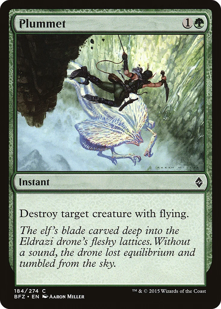 Plummet · Battle for Zendikar