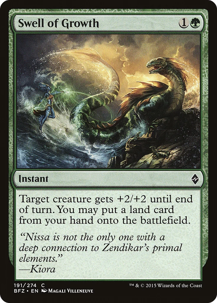 Swell of Growth · Battle for Zendikar
