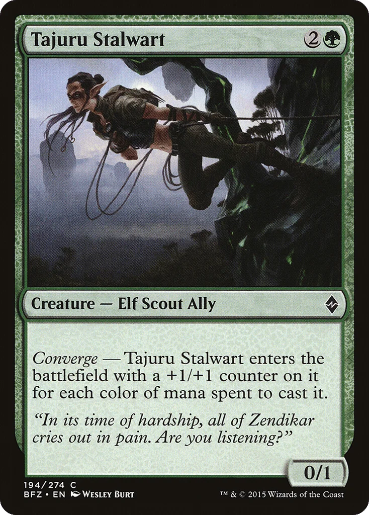 Tajuru Stalwart · Battle for Zendikar
