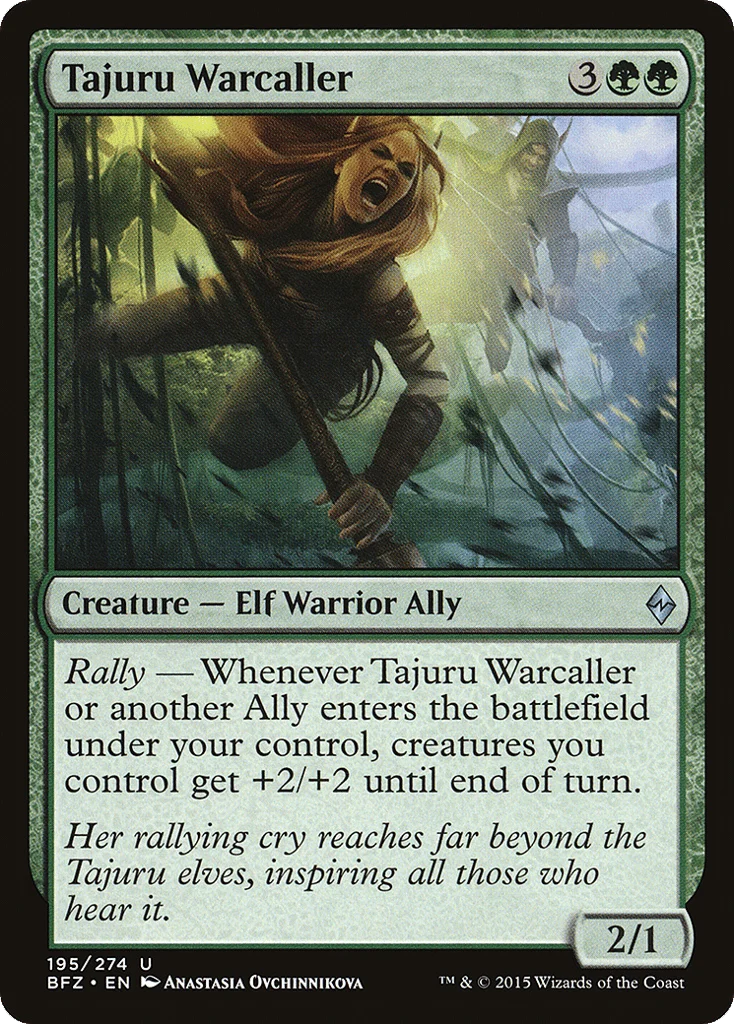 Tajuru Warcaller · Battle for Zendikar