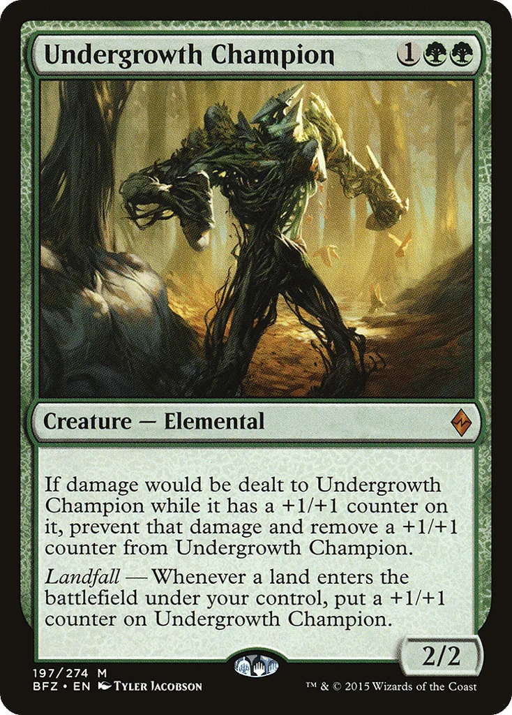 Undergrowth Champion · Battle for Zendikar
