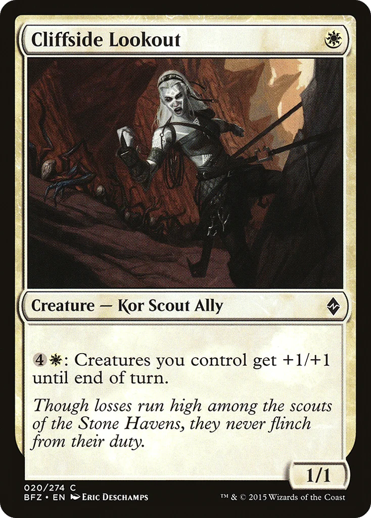 Cliffside Lookout · Battle for Zendikar