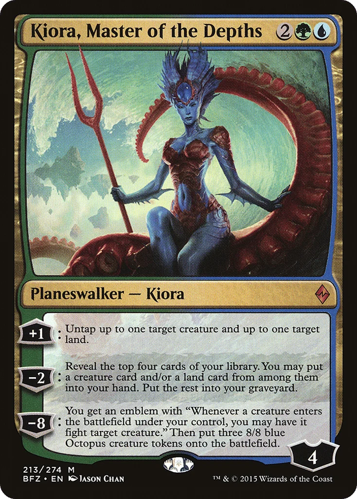 Kiora, Master of the Depths · Battle for Zendikar