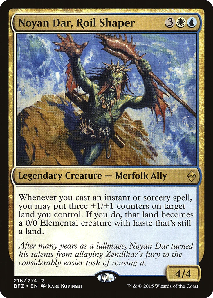 Noyan Dar, Roil Shaper · Battle for Zendikar