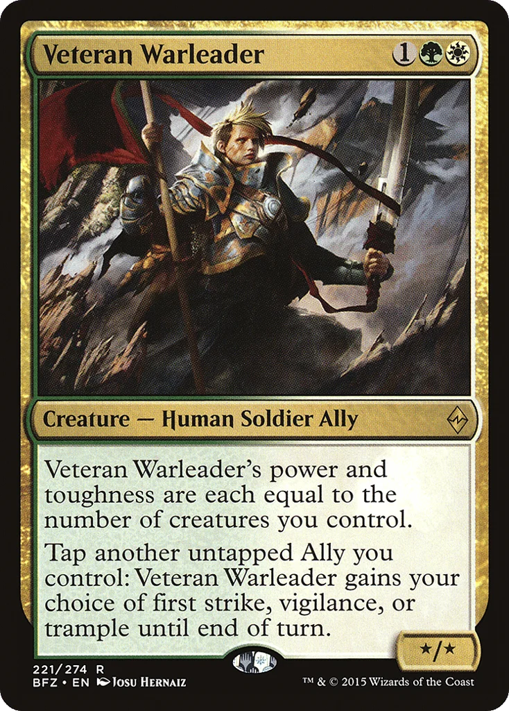 Veteran Warleader · Battle for Zendikar