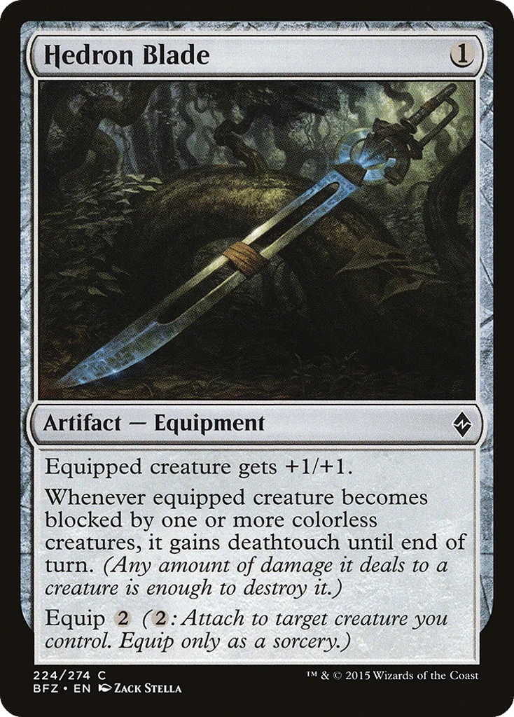 Hedron Blade · Battle for Zendikar