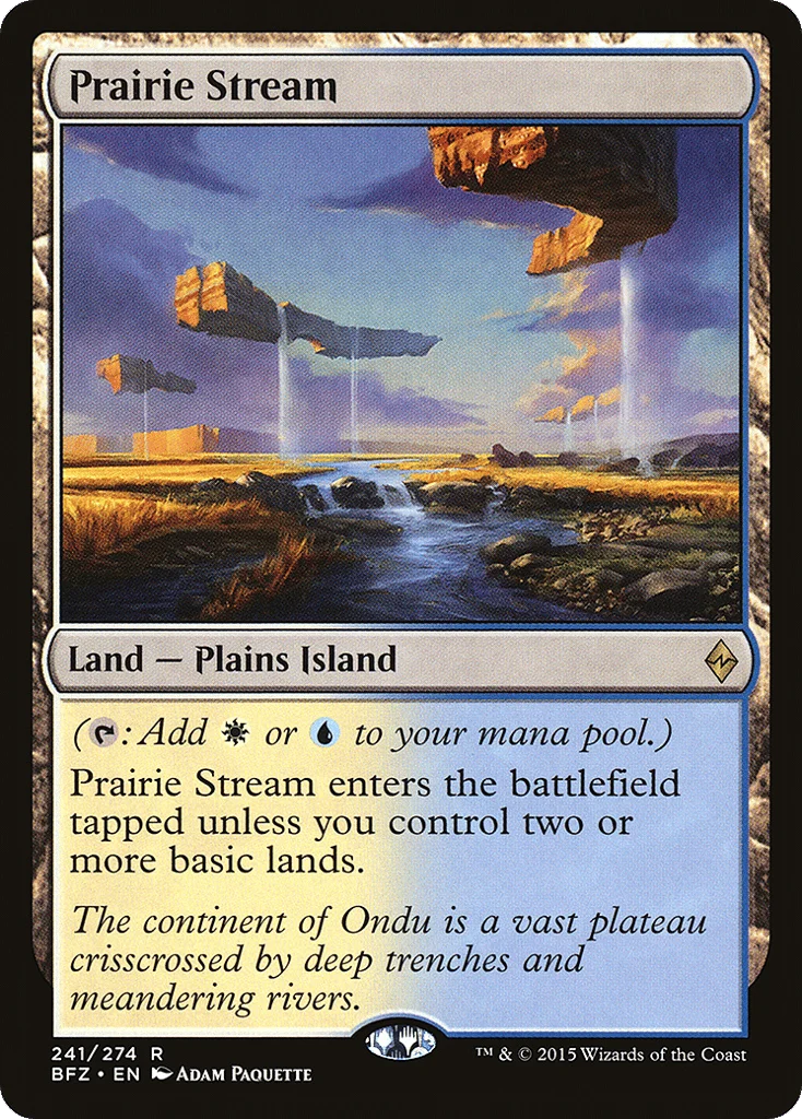 Prairie Stream · Battle for Zendikar