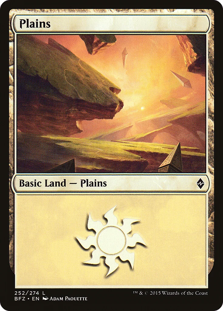 Plains · Battle for Zendikar