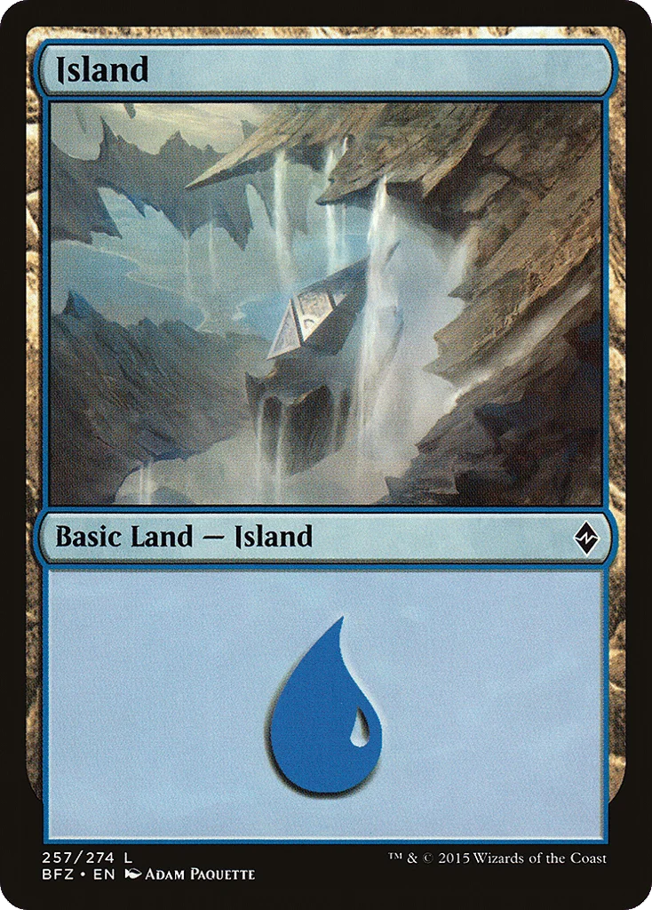 Island · Battle for Zendikar