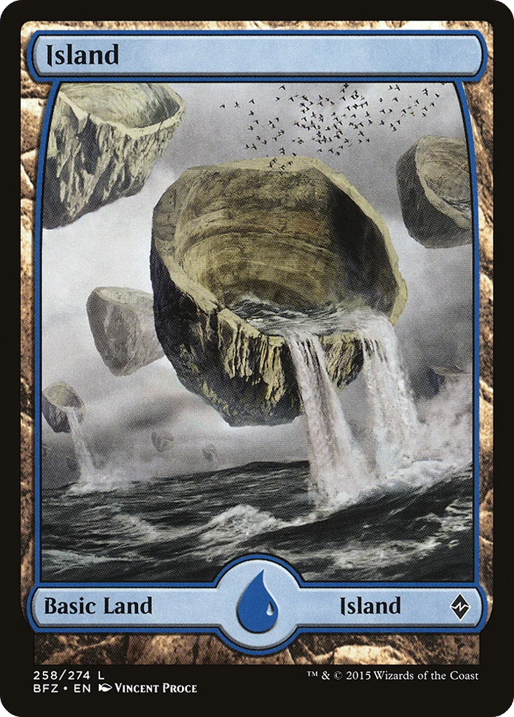 Island · Battle for Zendikar