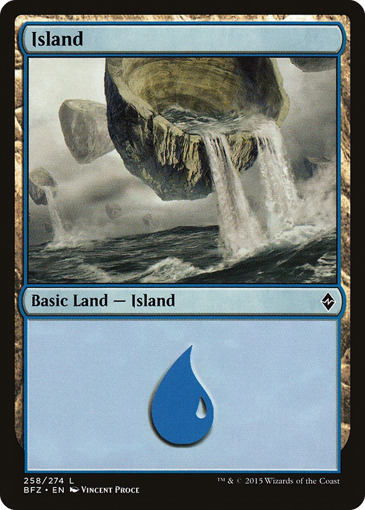 Island · Battle for Zendikar