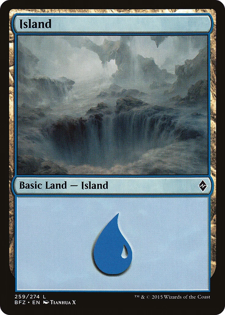 Island · Battle for Zendikar