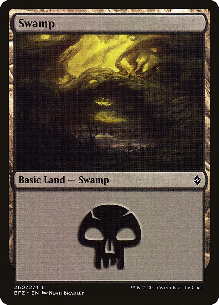 Swamp · Battle for Zendikar