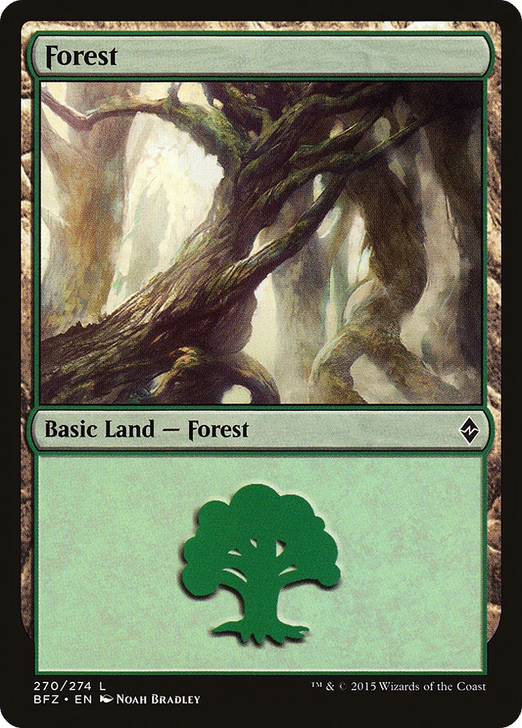Forest · Battle for Zendikar