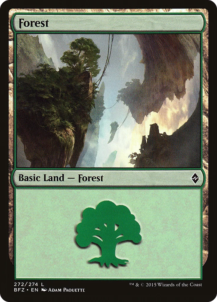 Forest · Battle for Zendikar