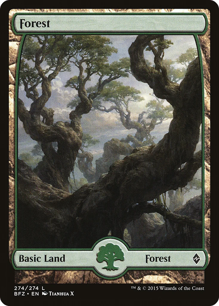 Forest · Battle for Zendikar