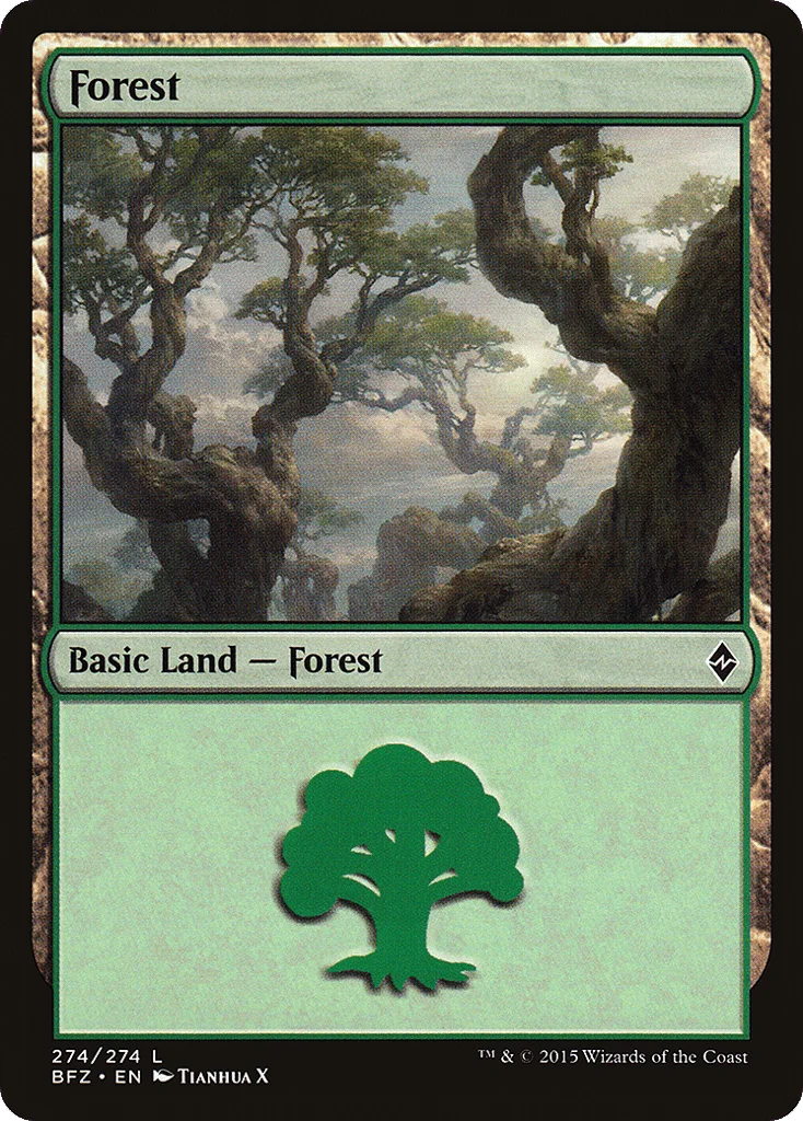 Forest · Battle for Zendikar