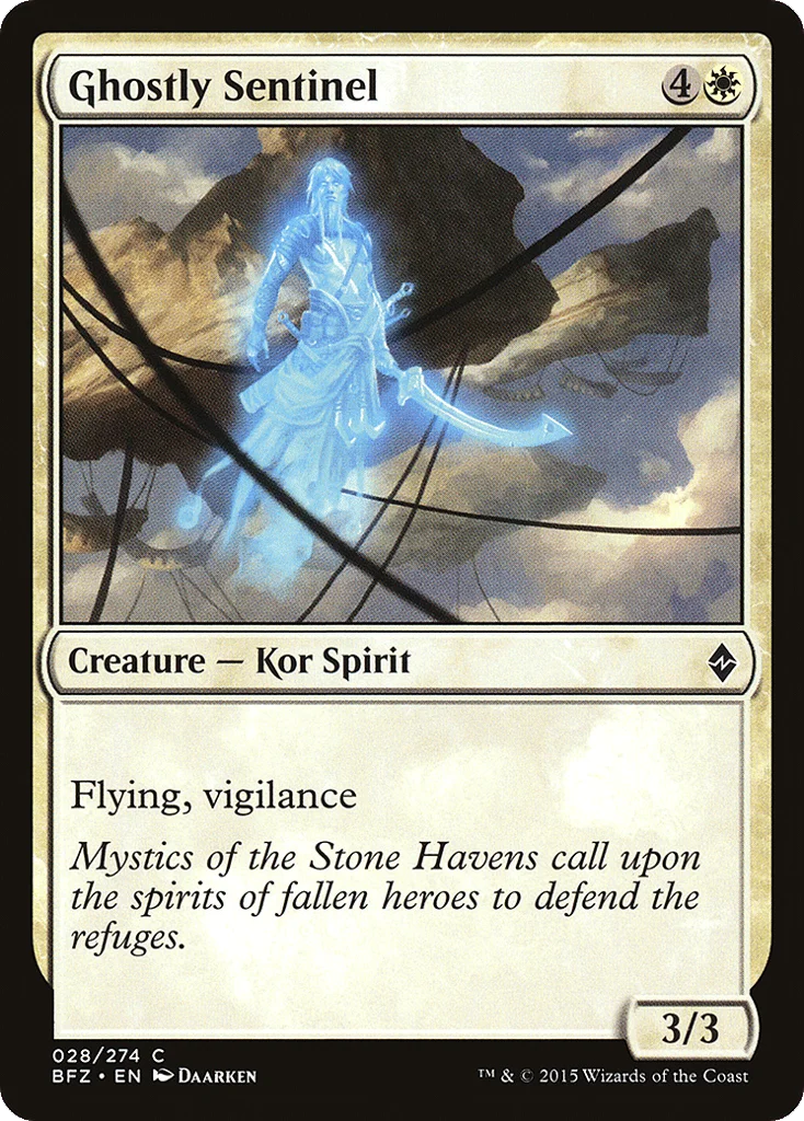 Ghostly Sentinel · Battle for Zendikar
